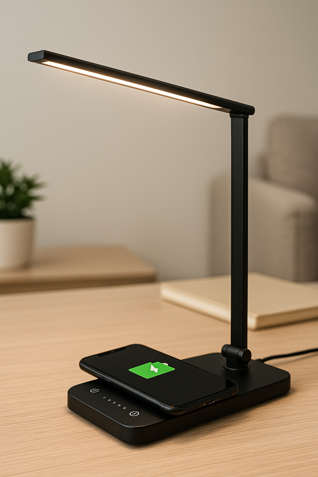 LuxLume™ Minimalist LED Desk Lamp