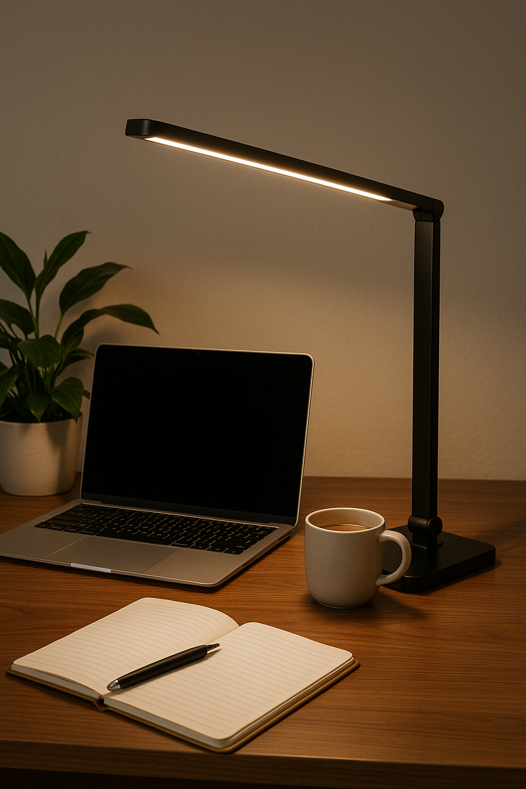 LuxLume™ Minimalist LED Desk Lamp